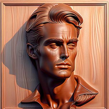 3D model Richard Phillips American artist (STL)